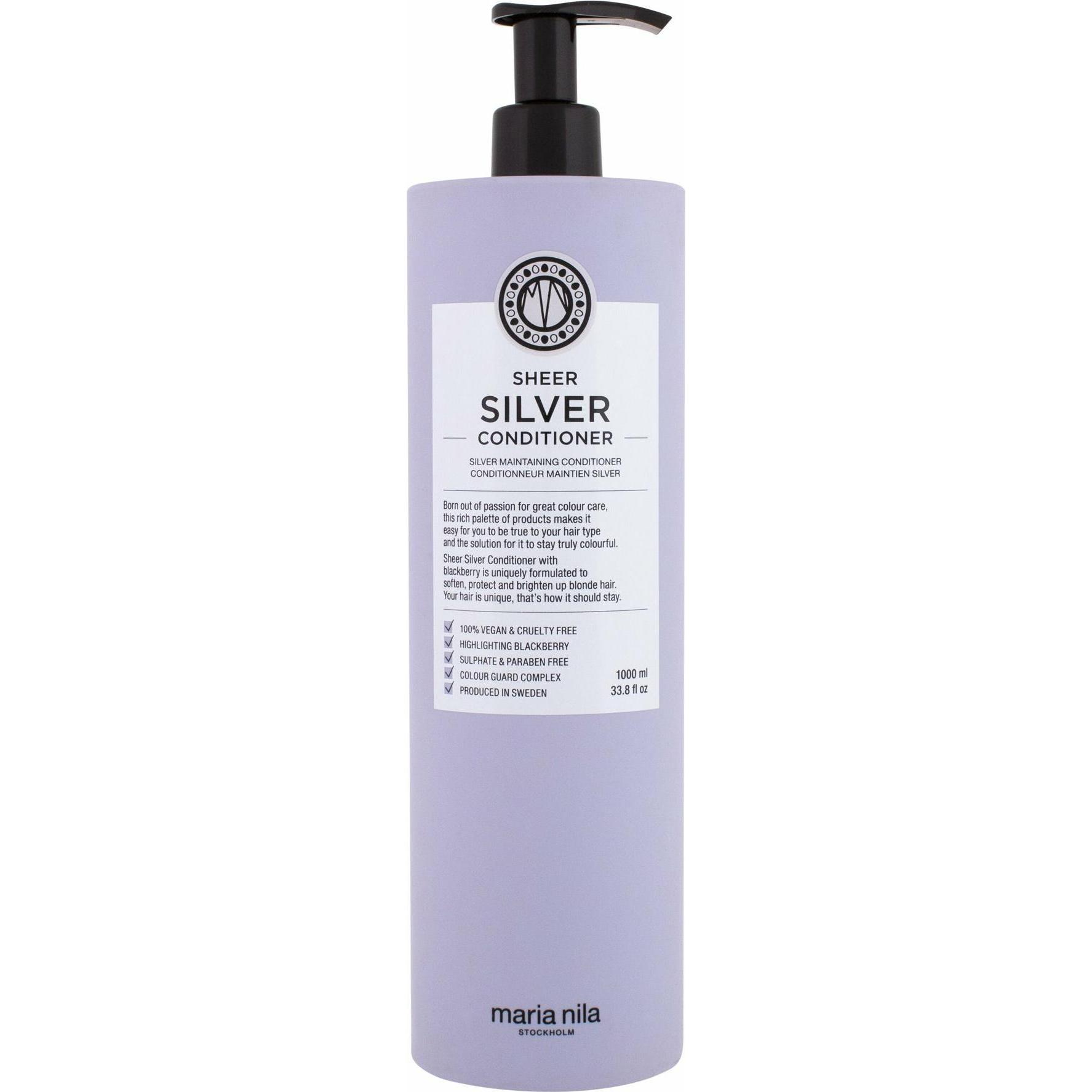 Maria Nila, Conditioner, Care & Style - Sheer Silver Conditioner (1000 ml)
