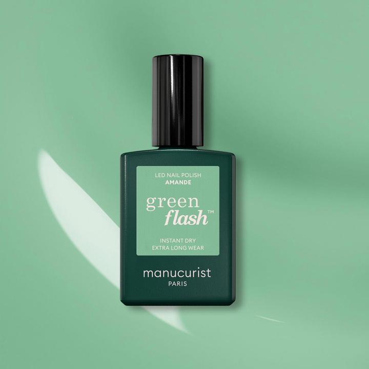 Produktbild Manucurist Flash Nagellack Amande (Grün)
