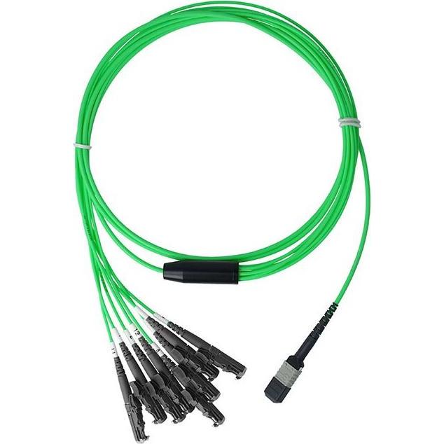 Thumbnail - BlueOptics LWL MTP/4xE2000 Breakout Kabel OM5 5 Meter (5 m), Netzwerkkabel
