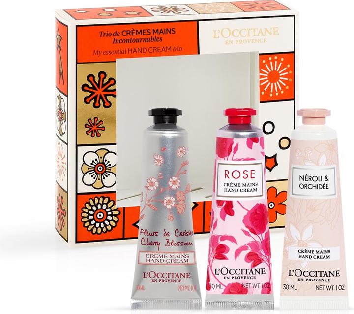 L'Occitane Coffr Trio Crème Mains Floral (30 ml)