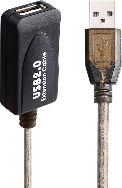 Image du produit Ewent Amplificador De Señal USB 2.0, Cable De Extension De 10 Metros. (10 m, USB 2.0)