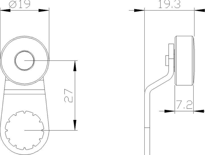 Produktbild Siemens Schwenkhebel