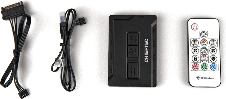 Actual product image Chieftec CF-3012-RGB (120 mm, 3 x)