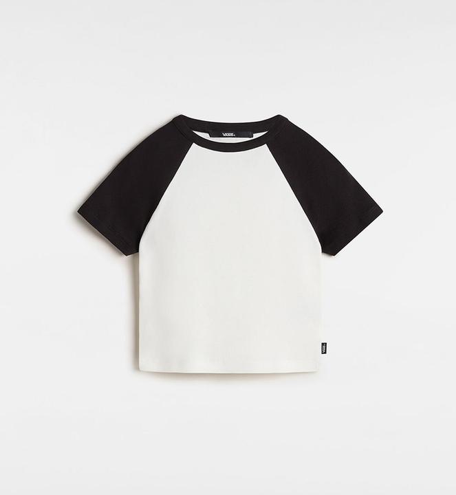Produktbild Vans Clare Raglan Tee White/Black (S)