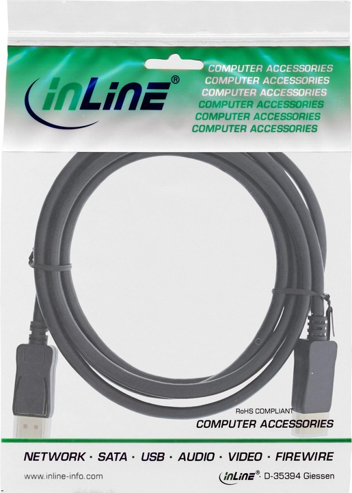 Produktbild InLine DisplayPort — DisplayPort (5 m, DisplayPort)