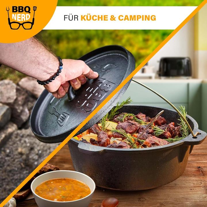 Actual product image BBQ Nerd Dutch Oven Starter mit Deckelheber