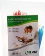 Produktbild InLine Kabelbinder-Set (Kunststoffkabelbinder, 150 Stk.)
