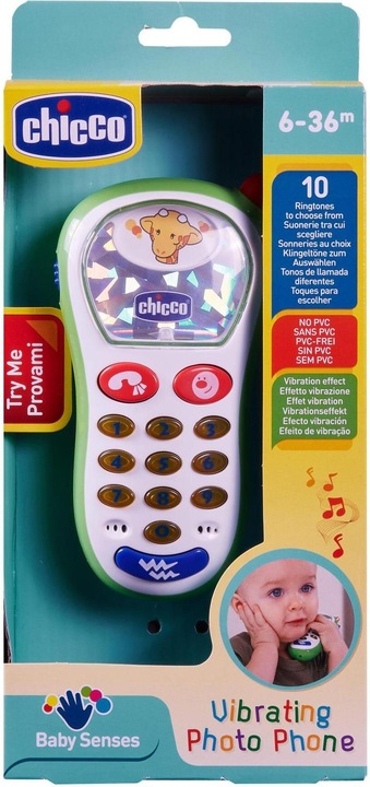 Immagine prodotto Chicco Bambini Telefono con fotocamera
