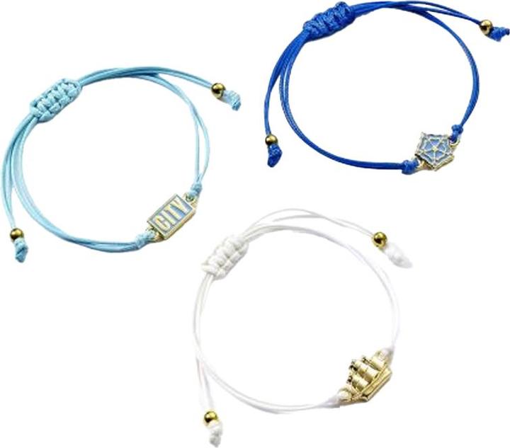 Immagine prodotto Manchester City FC Amicizia Braccialetto Set (100% materiale sintetico)