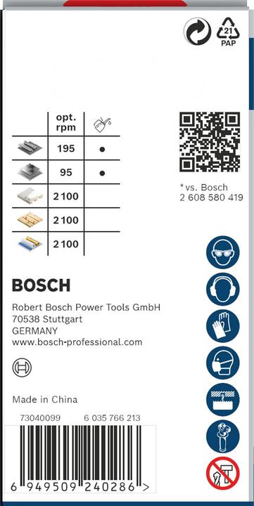 Immagine prodotto Bosch Professional Zubehör Sega a tazza PRO Multi Material PC Plus, 44 mm (44 millimetri)