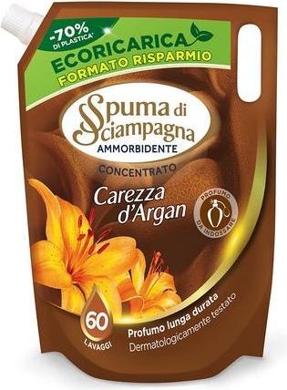 Actual product image Spuma Di Sciampagna Ecorecharge Softener Concentrate Secrets Sensual Argan 60 (Body lotion, 60 ml)