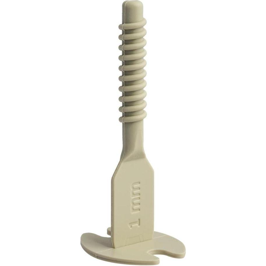 MGA, Accessori di posa, SISTEMA POZIOMOWANIA PŁYTEK BAZA PROSTA 1mm /100szt. PRO-LEVELLAZIONE (Alesaggio)