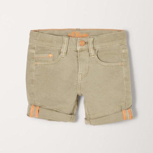 Actual product image S.Oliver Slim Fit Bermundas with Contrast Details (128)