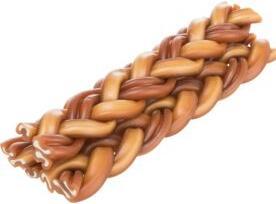 Produktbild Trixie Chewing Braid with Bull Pizzle, bulk, 25 cm, 58 g - (50 pk/ps) (50 Stk., 58 g)