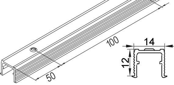 Image du produit HAWA Rail de guidage