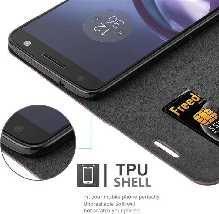 Productafbeelding Cadorabo Boek Onzichtbare Magneethoes (Motorola Moto Z)