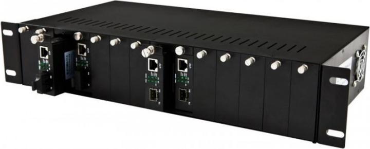 Allnet ALL-MCS014 / Medien Konverter 14-Slot Chassis 48,30cm (19")