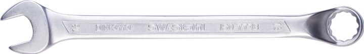 SW-Stahl 00222L Combination spanner 25 mm I Open-end spanner SW 25mm I Ring spanner I Screw