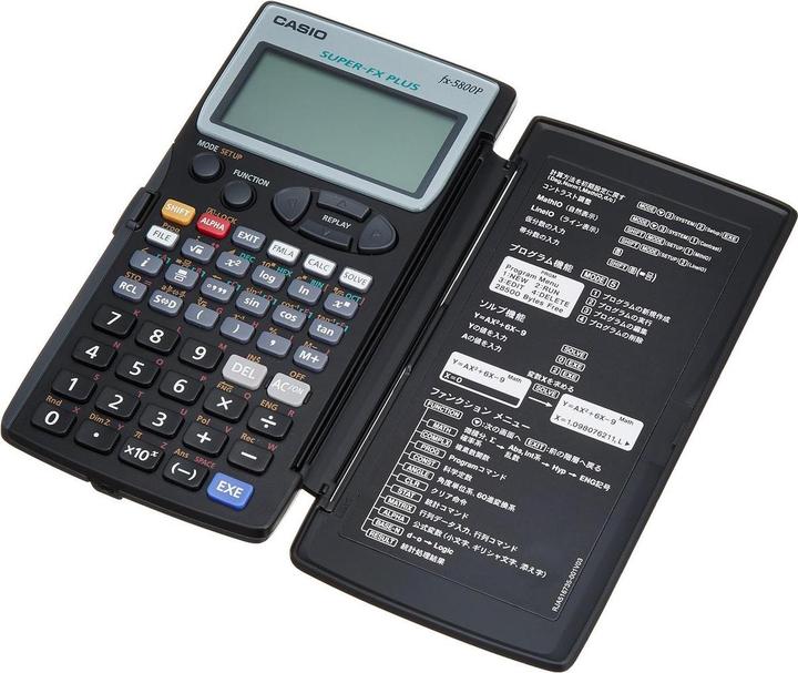 Actual product image Casio FX 5800 P (Batteries)