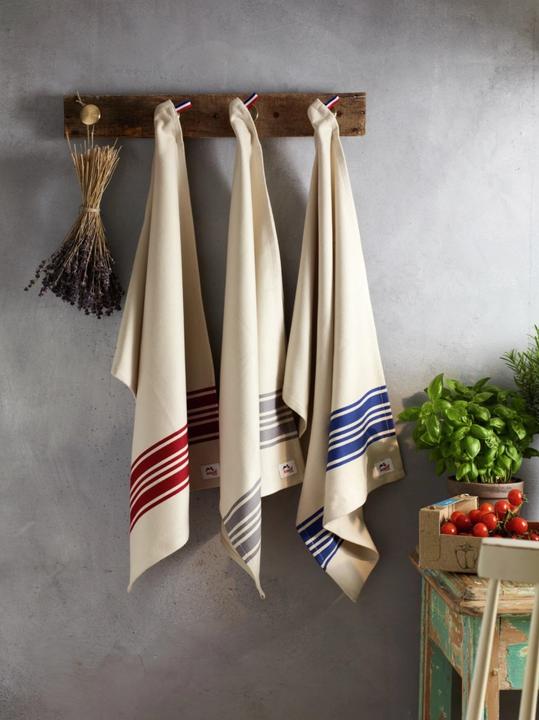 Image du produit Staub Torchon, 50 x 70 cm, 100% coton, gris (50 x 70 cm)