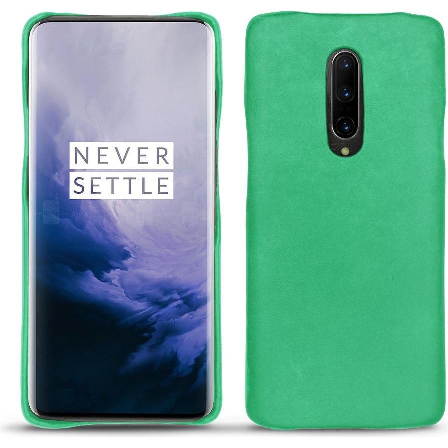 Thumbnail - Noreve Lederschutzhülle (OnePlus 7 Pro), Smartphone Hülle, Grün