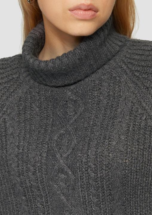 Produktbild S.Oliver Strickpullover Kuscheliger Zopfstrickpullover (XXL)