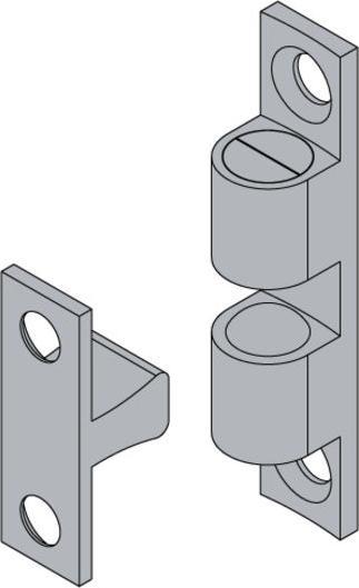 Produktbild Hettich Kugelschnäpper 60 x 11 x 11 mm