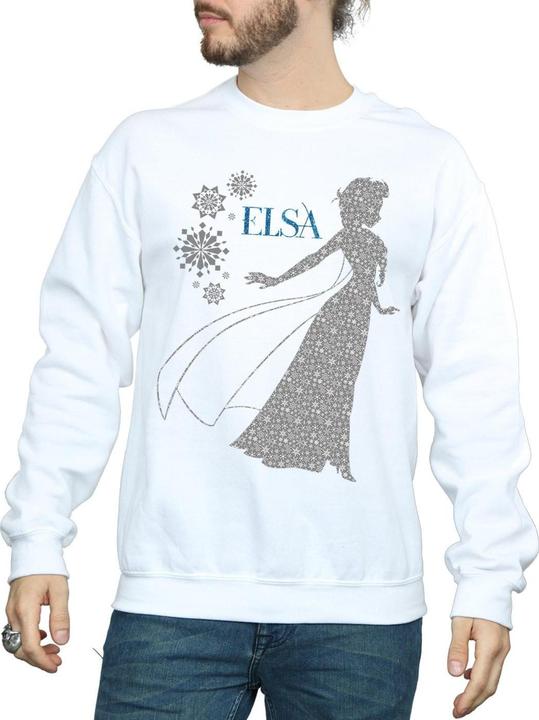 Produktbild Disney Frozen Elsa Christmas Silhouette Sweatshirt (L)
