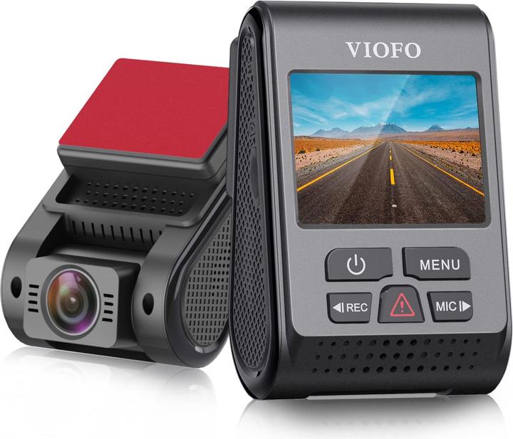 Viofo A119 V3 Dashcam (Eingebautes Display, GPS-Empfänger, Eingebautes Mikrofon, 2K)