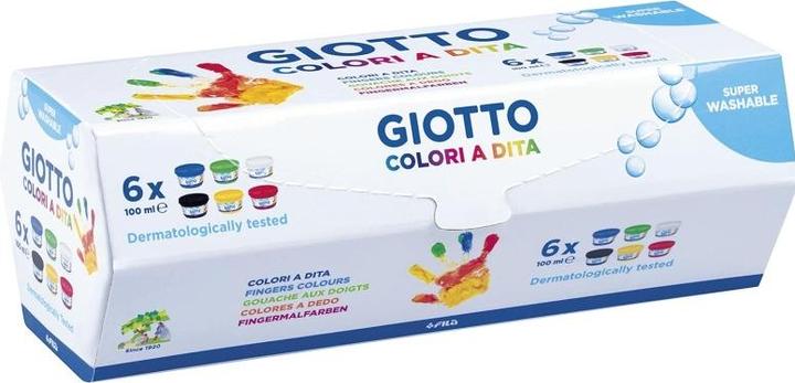 Actual product image Giotto Finger paints (Multicoloured, 100 ml)