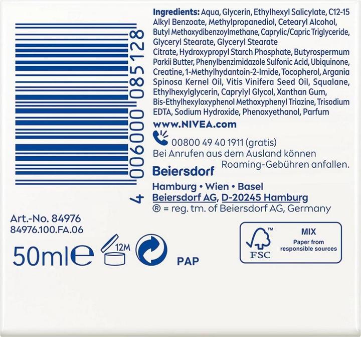 Actual product image NIVEA Q10 Power (50 ml, Day cream, SPF 15)