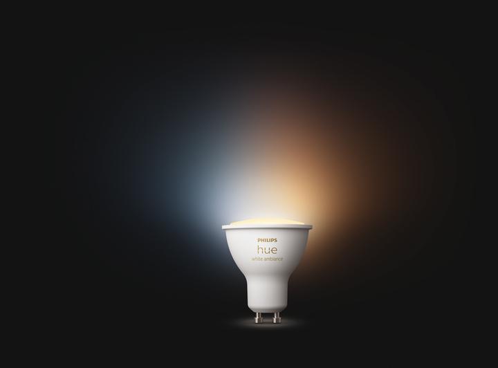 Immagine prodotto Philips Hue Tonalità Bianco Ambiente BT (GU10, 5 W, 350 lm, 1 x, G)