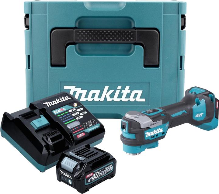Produktbild Makita TM 001 GD101 Akku Multifunktionswerkzeug 40 V max. Starlock Max Brushless + 1x Akku 2,5 Ah +