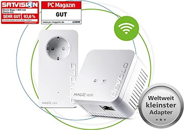 Produktbild Devolo Magic 1 WiFi mini Starter Kit (1200 Mbit/s)