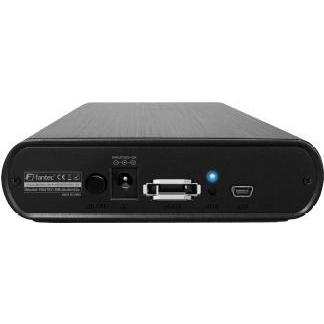 Fantec DB-AluAir U2e HDD-Gehäuse Schwarz 3.5"" (3.5"), Festplattengehäuse, Schwarz