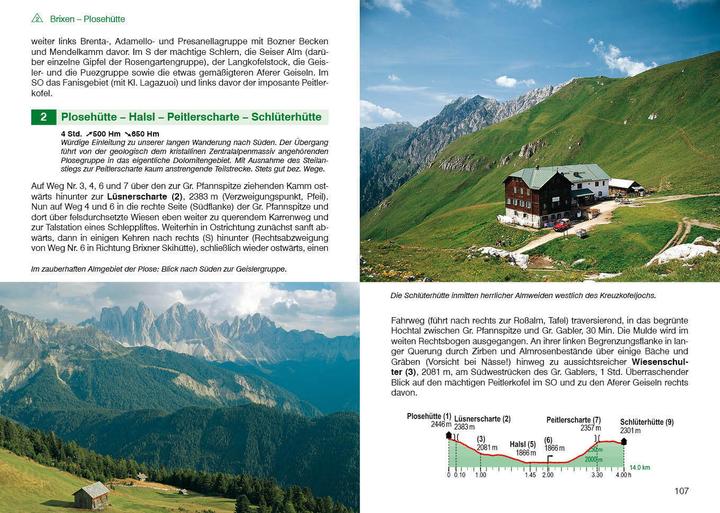 Produktbild Dolomiten-Höhenwege 1 - 3 (Deutsch, Franz Hauleitner, 2024)
