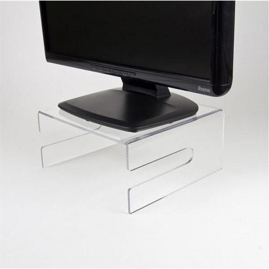 Neomounts Nsmonitor50 (Tisch, 28"), Monitor Halterung, Transparent