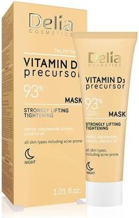 Actual product image Delia Cosmetics Vitamin D3 Precursor Strongly Lifting and Firming Mask 50ml (50 ml)