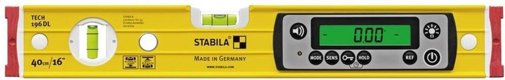 Image du produit Stabila Niveau à bulle électronique TECH 196 DL 40 cm sans étalonnage IP67 19830 (40 cm)