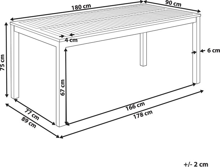 Produktbild Beliani Ombriano