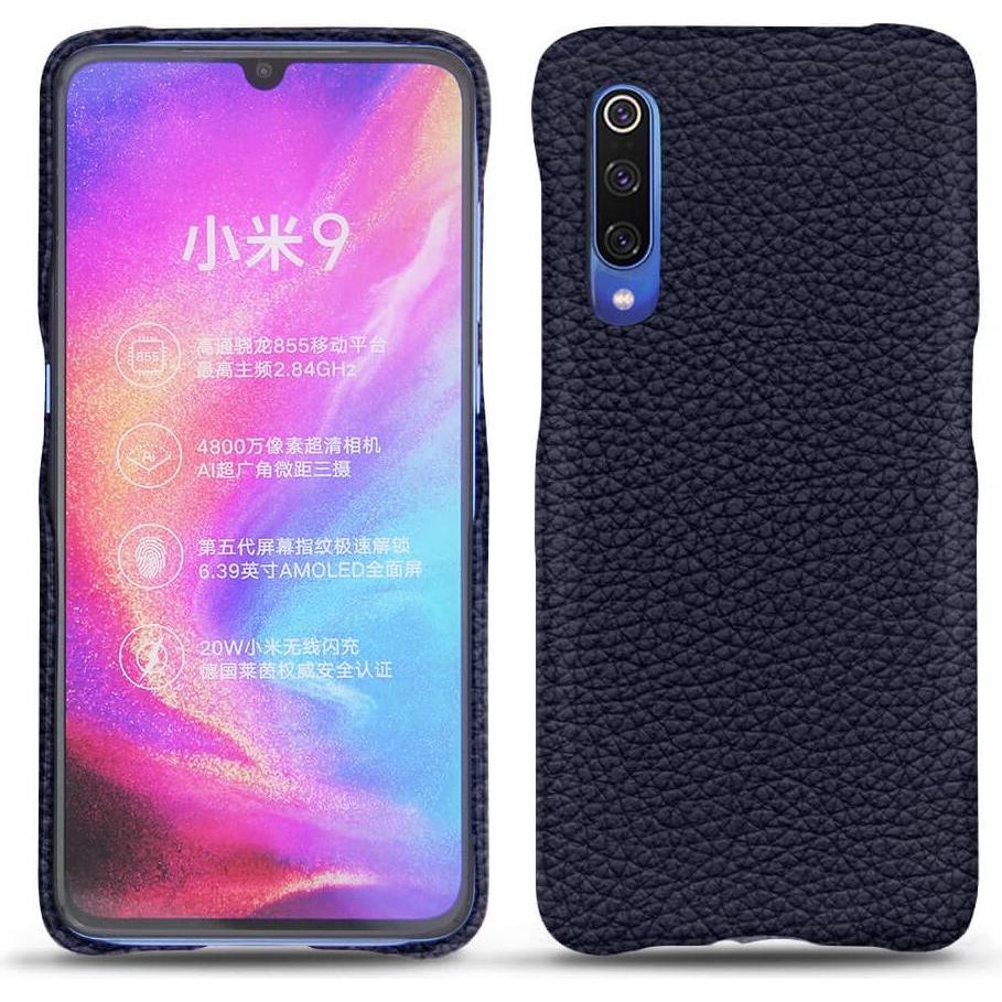 Noreve Lederschutzhülle (Xiaomi Mi 9), Smartphone Hülle, Violett