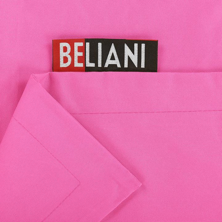 Actual product image Beliani Beanbag with inner bag for indoor and outdoor use 180 x 230 cm pink FUZZY