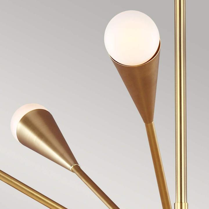 Produktbild Elstead Lighting Jax LED Kronleuchter G9 10-fach Brüniertes Messing (70.50 cm)