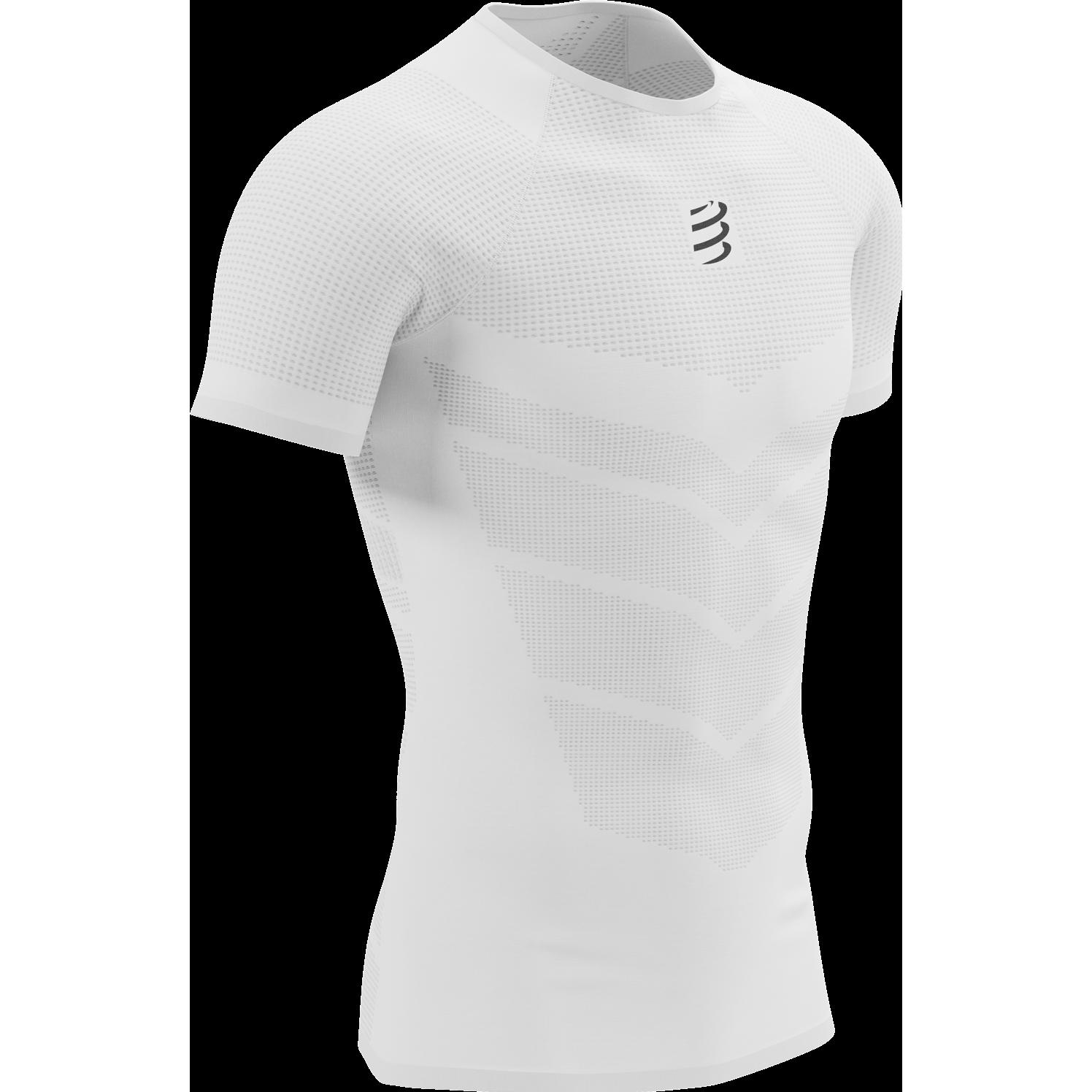Compressport, Herren, Sportshirt, On/Off SS TShirt M (L), Weiss, L