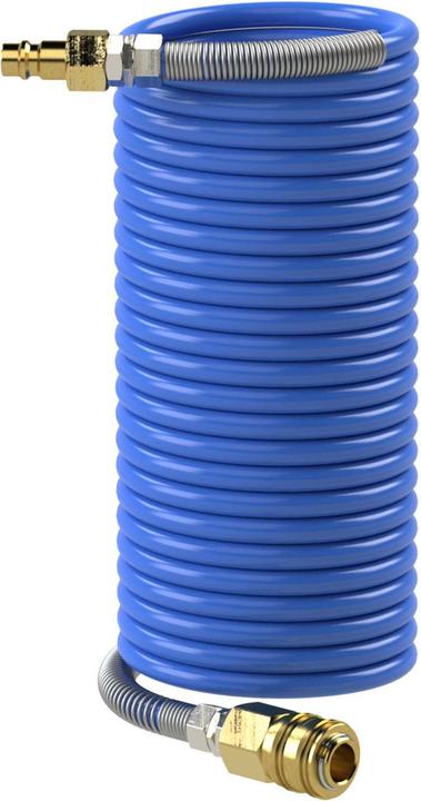 Productafbeelding Riegler Spiraalslangkoppelingsset Binnen-Ø 9 mm Buiten-Ø 12 mm Lengte 5 m Koppeling DN 7,2