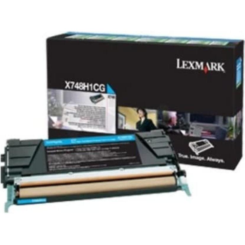 Lexmark, Toner, Toner cyan Orig.Nr. X748H3CG (C)