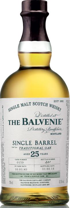 Produktbild Balvenie 25 Years (Single Malt, Scotch Whisky, 1 x 70 cl)