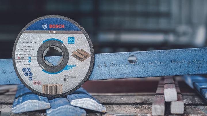 Actual product image Bosch Professional Zubehör PRO Metal X-Lock cutting disc, 125 x 2.5 x 22.23 mm