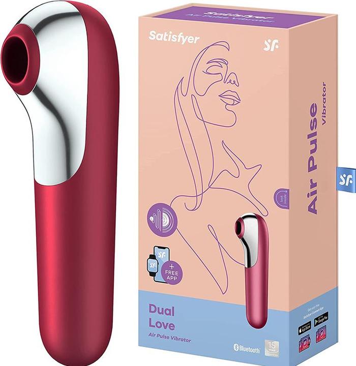 Actual product image Satisfyer Dual Love Air Pulse