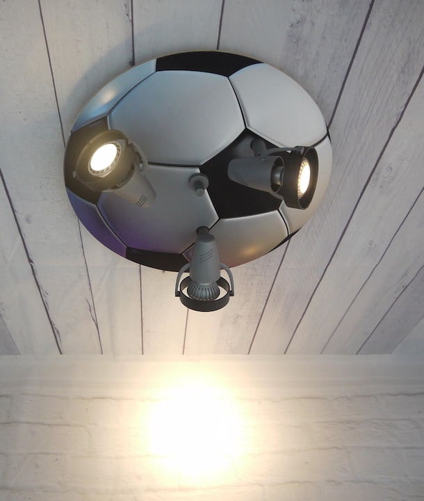 Productafbeelding Niermann Stand By grijs-zwart spotlight 'Voetbal
